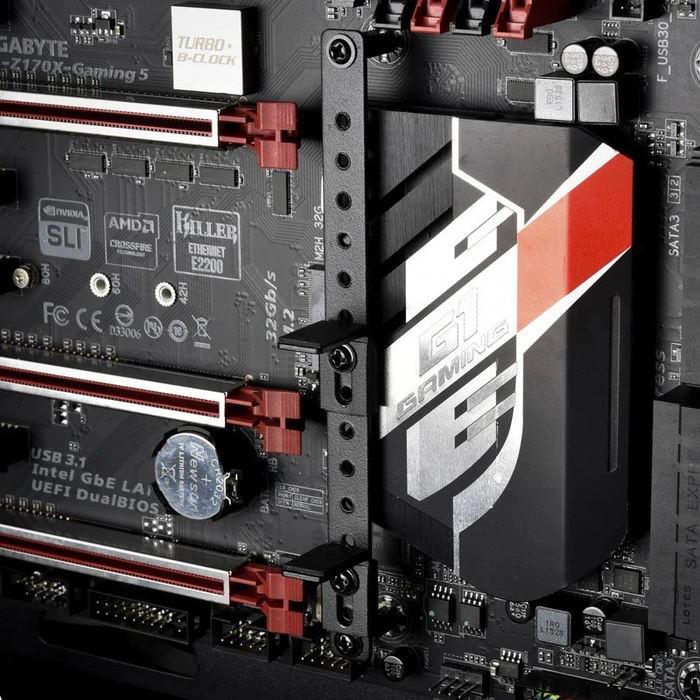 Lian Li GB-001, Grafikkartenhalter, schwarz
