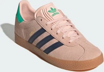 adidas Gazelle blush pink/night indigo/hi-res green (Junior)
