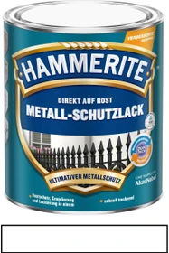 Hammerite Metallschutz-Lack außen matt weiß, 750ml