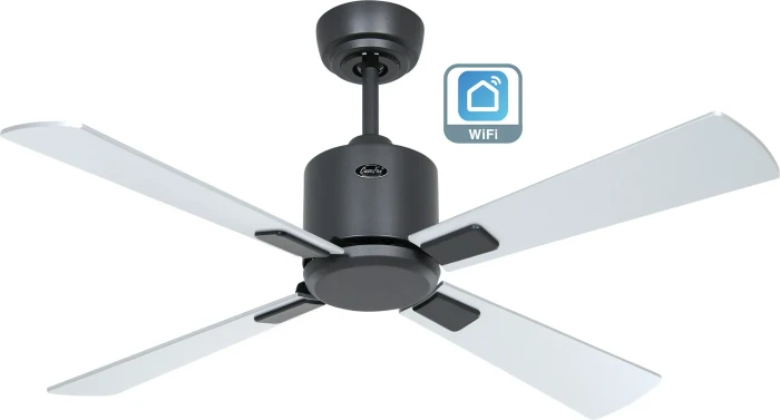CasaFan Eco Neo III 103 BG-WN/SI WiFi Deckenventilator silber/wenge