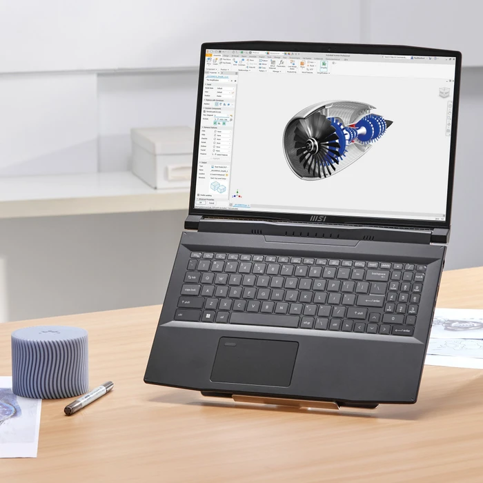 MSI CreatorPro M16 B13VK-1229, Core Black, Core i7-13700H, 32GB RAM, 1TB SSD, RTX 3000 Ada Generation, DE