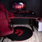 Arozzi Zona Bodenschutzmatte, Black Red, rund, weich Vorschaubild