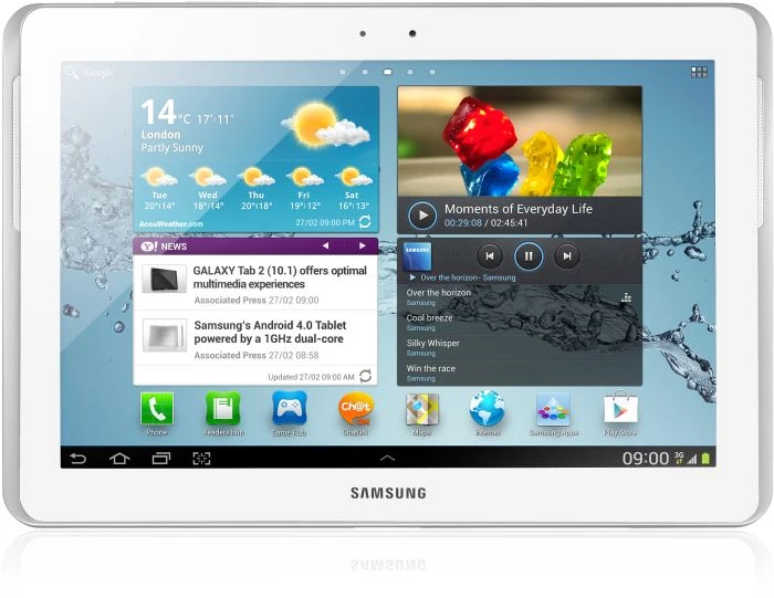 Samsung Galaxy Tab 2 10.1 P5100, weiß, 32GB, UMTS