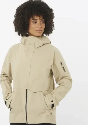 Salomon Outerpath Pro 2.5L Funktionsjacke white pepper (Damen)