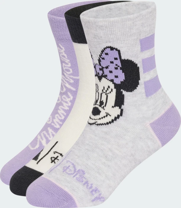 adidas Disney Minnie Mouse Socken, 3 Paare (Junior)