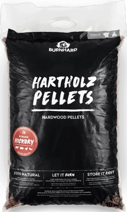 Burnhard Hickory Hartholz Pellets, 10kg