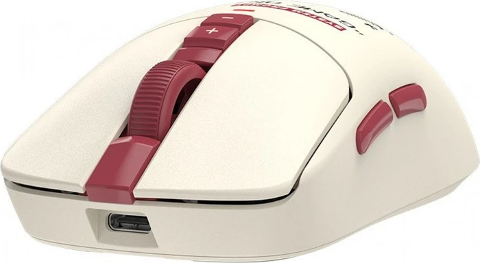 A4Tech Bloody R72 Ultra Duo Wireless Gaming Mouse mit Ladestation, Pixels Red, USB
