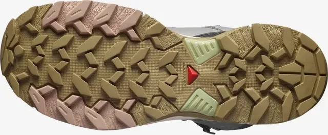 Salomon X Ultra 360 Edge Mid GTX nine iron/gull/lime cream (Damen)