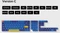 Keychron OEM Dye-Sub Keycap-Set Beach - Version C, Kunststoff (PBT), Beach, blau/gelb, 137 Tasten, ANSI-US Vorschaubild