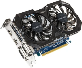 GIGABYTE GeForce GTX 750 Ti Windforce 2X OC, 2GB GDDR5, 2x DVI, 2x HDMI
