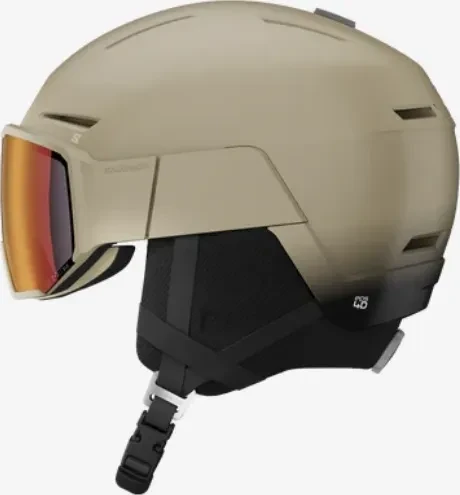 Salomon Osmo Pro Sigma Photo Helm light bronze metallic/black