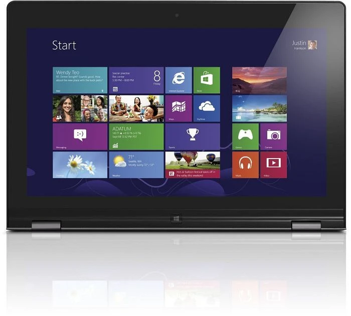 Lenovo Yoga 13, silber, Core i3-3217U, 4GB RAM, 128GB SSD, DE