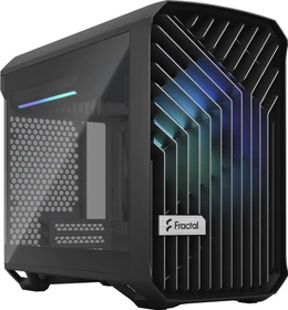 Fractal Design Torrent Nano Black RGB TG Light Tint, Glasfenster, Mini-ITX
