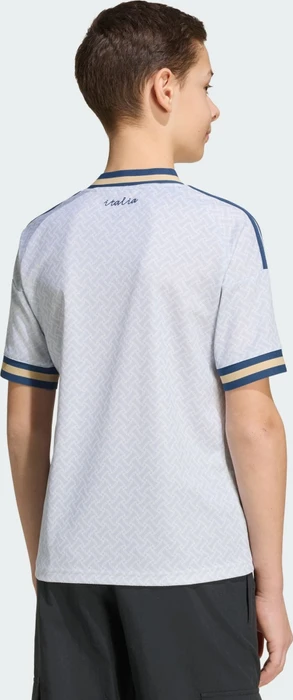 adidas Italien 2026 Auswärtstrikot kurzarm aeroblue (Junior)