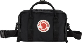 Fjällräven Kanken Crossbody Umhängetasche schwarz