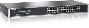 LevelOne FSW Rackmount Switch, 24x RJ-45