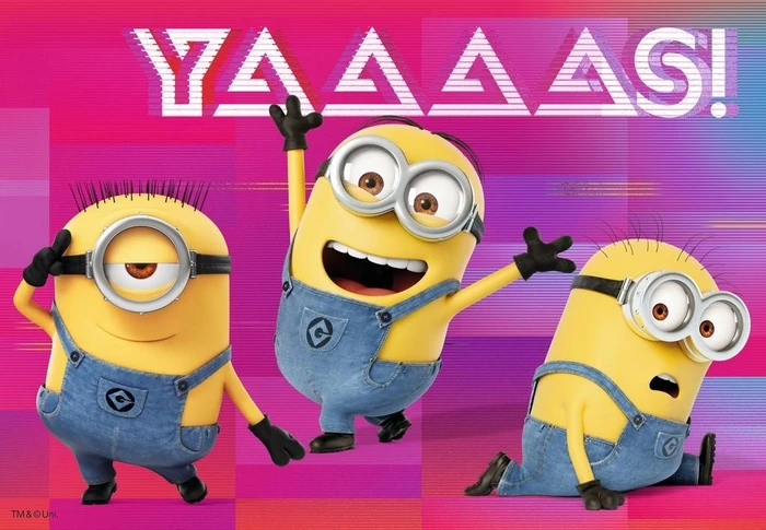 Ravensburger Puzzle Agnes und die Minions