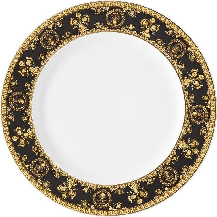 Rosenthal Versace I love Baroque Frühstücksteller 22cm nero