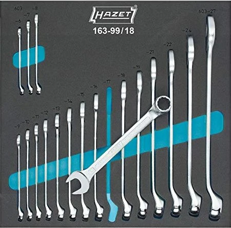 Hazet 163-99/18 Schraubenschlüsselsatz, 18-tlg.