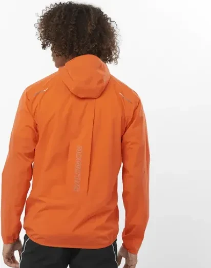 Salomon Bonatti Trail Laufjacke cherry tomato (Herren)