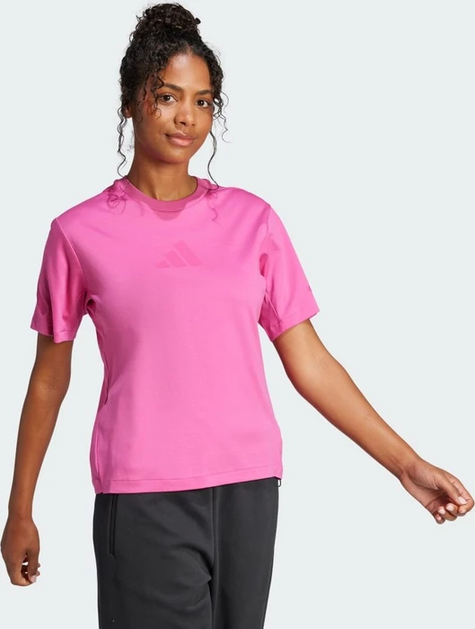 adidas Z.N.E. T-Shirt kurzarm semi lucid fuchsia (Damen)
