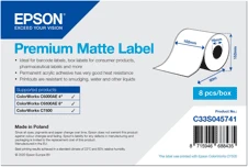 Epson Endlosetiketten Premium Matte, 102mm, 60m, weiß, matt