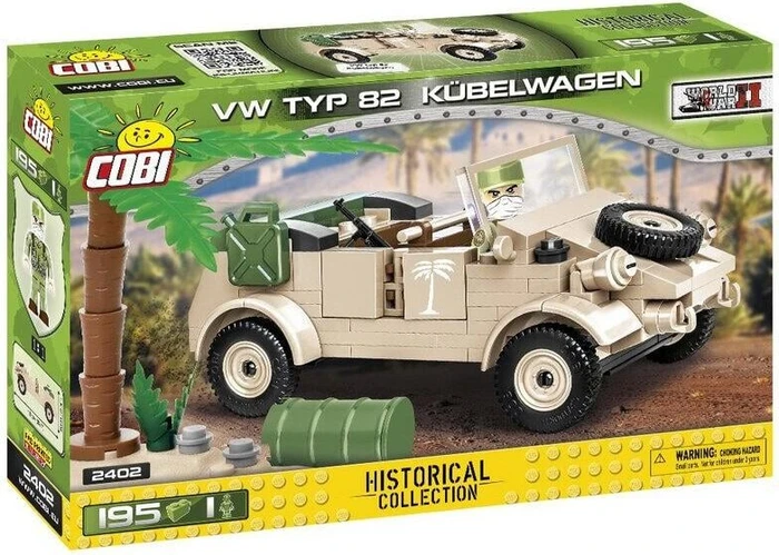 Cobi Historical Collection WW2 VW Typ 82 Kübelwagen