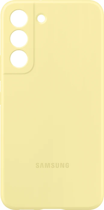 Samsung Silicone Cover für Galaxy S22 Butter Yellow