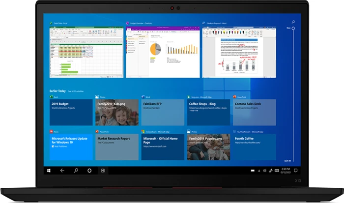 Lenovo ThinkPad X13 G2 (Intel), Villi Black, Core i5-1135G7, 16GB RAM, 512GB SSD, LTE, DE