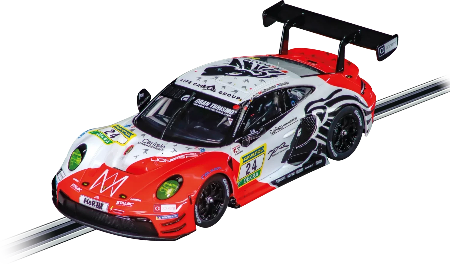 【新品未使用】カレラデジタル124 Porsche ポルシェ GT3 RSR Carrera Digital 124 Porsche 911 GT3 R Lionspeed GP ab € 77,99