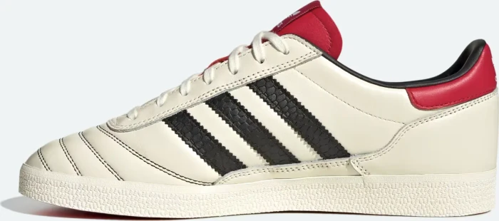 adidas Gazelle Team off white/core black/better scarlet (Herren)