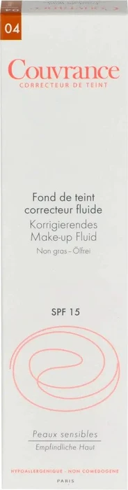 Pierre Fabre Avène Couvrance korrigierendes Make-up Fluid 4.0 Honig LSF20, 30ml