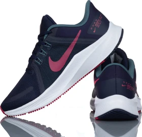 Nike Quest 4 blackened blue/ash green/white/rush pink (Damen)
