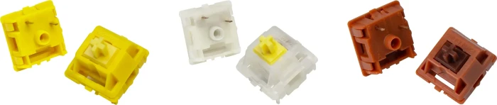 Keychron Gateron Cap V2 Golden-Brown Switch Set, 35er-Pack
