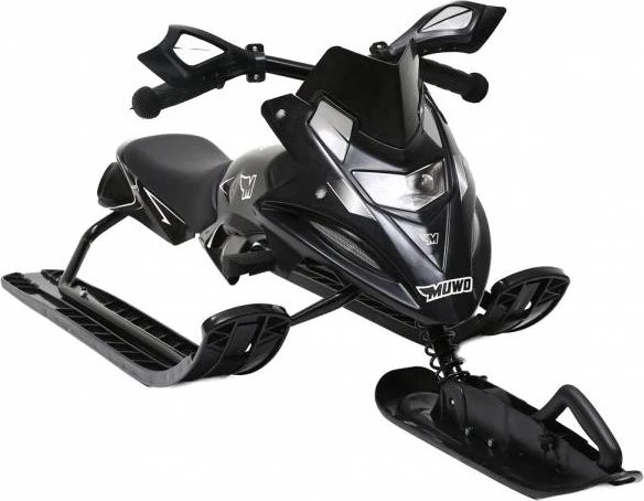Muwo Snowracer Schlitten schwarz