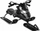 Muwo Snowracer Schlitten schwarz