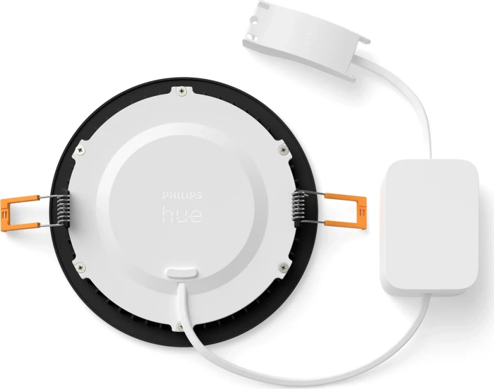 Philips Hue White and Color Ambiance Slim Einbauleuchte 170mm schwarz