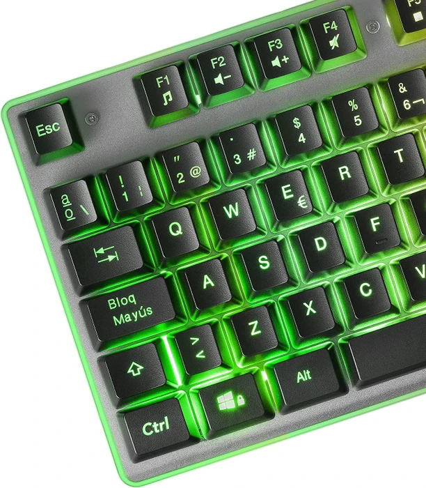 Mars Gaming MK220W, grau, LEDs RGB, USB, FR