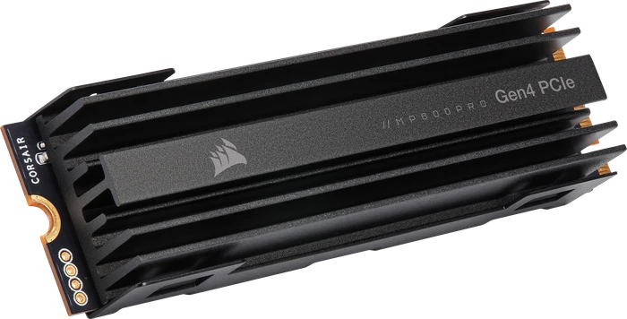 Corsair Force Series MP600 Pro 1TB, M.2 2280 / M-Key / PCIe 4.0 x4, Kühlkörper