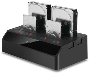 Sharkoon SATA Quickport Quattro, USB 3.0/eSATA