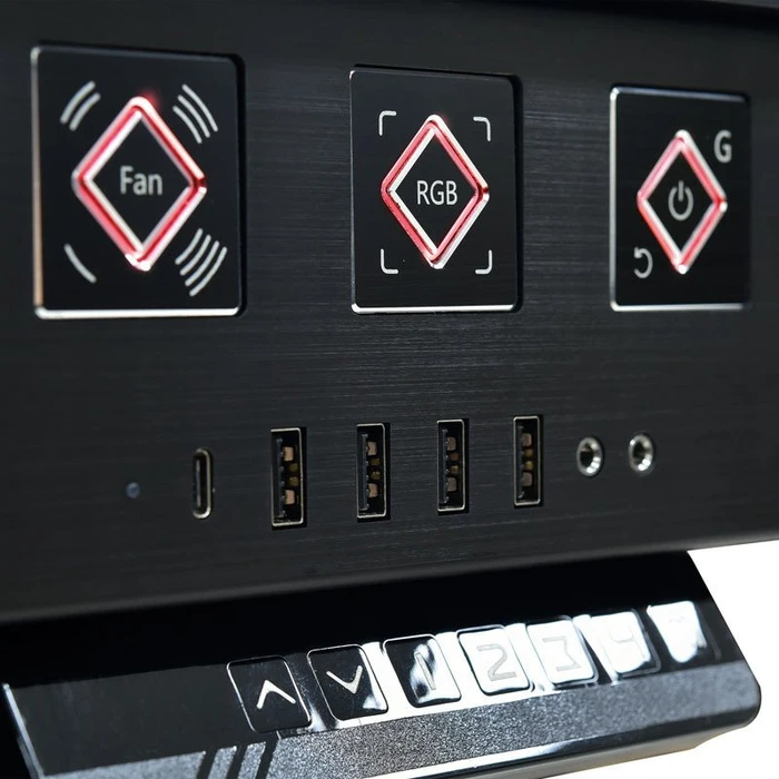 Lian Li DK-04F, schwarz
