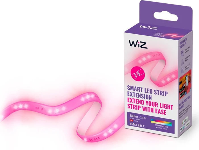 WiZ WiFi Smart LED-Streifen Verlängerung 1m