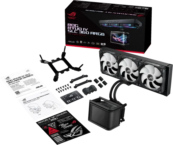 ASUS ROG Ryuo IV SLC 360 ARGB, schwarz