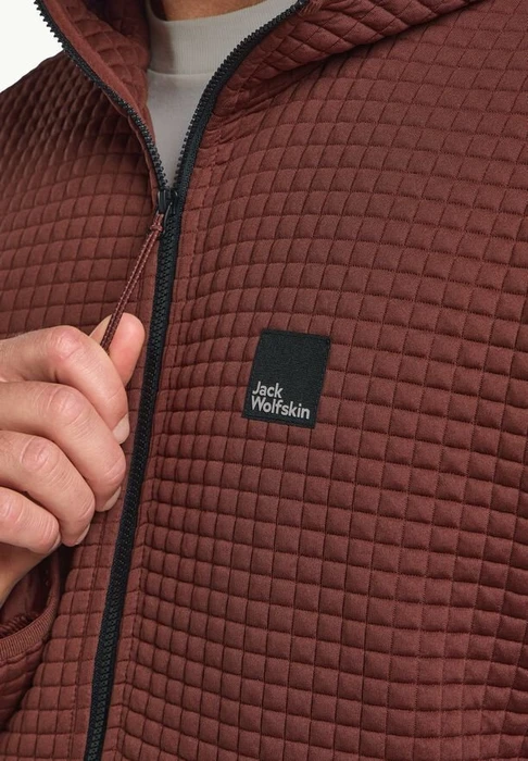Jack Wolfskin Mogari Hooded Jacke dark rust (Herren)