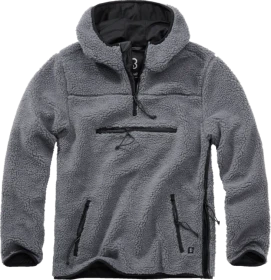 Brandit Teddyfleece Worker Hoodie anthracite (Herren)