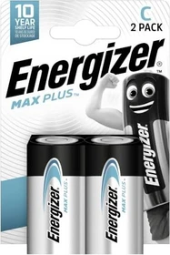 Energizer Max Plus Baby C, 2er-Pack