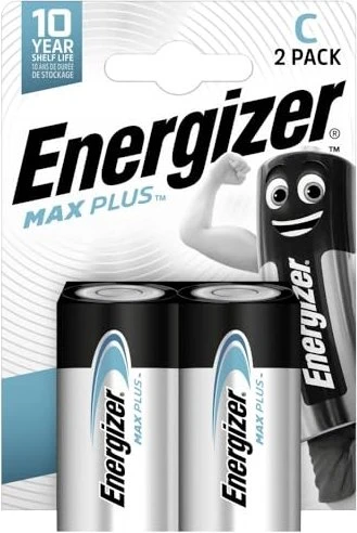 Energizer Max Plus Baby C, 2er-Pack