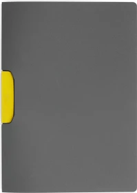 Durable Duraswing Color 30 Klemmmappe, A4, anthrazit/gelb