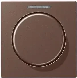 Jung Abdeckung mit Lichtleiter, mokka