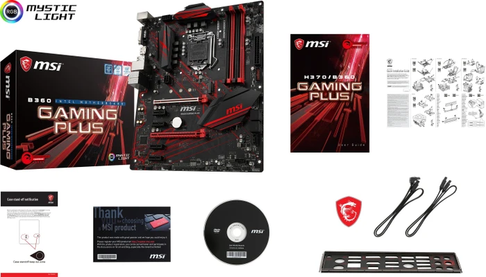 MSI B360 Gaming Plus (Intel 1151 v2)